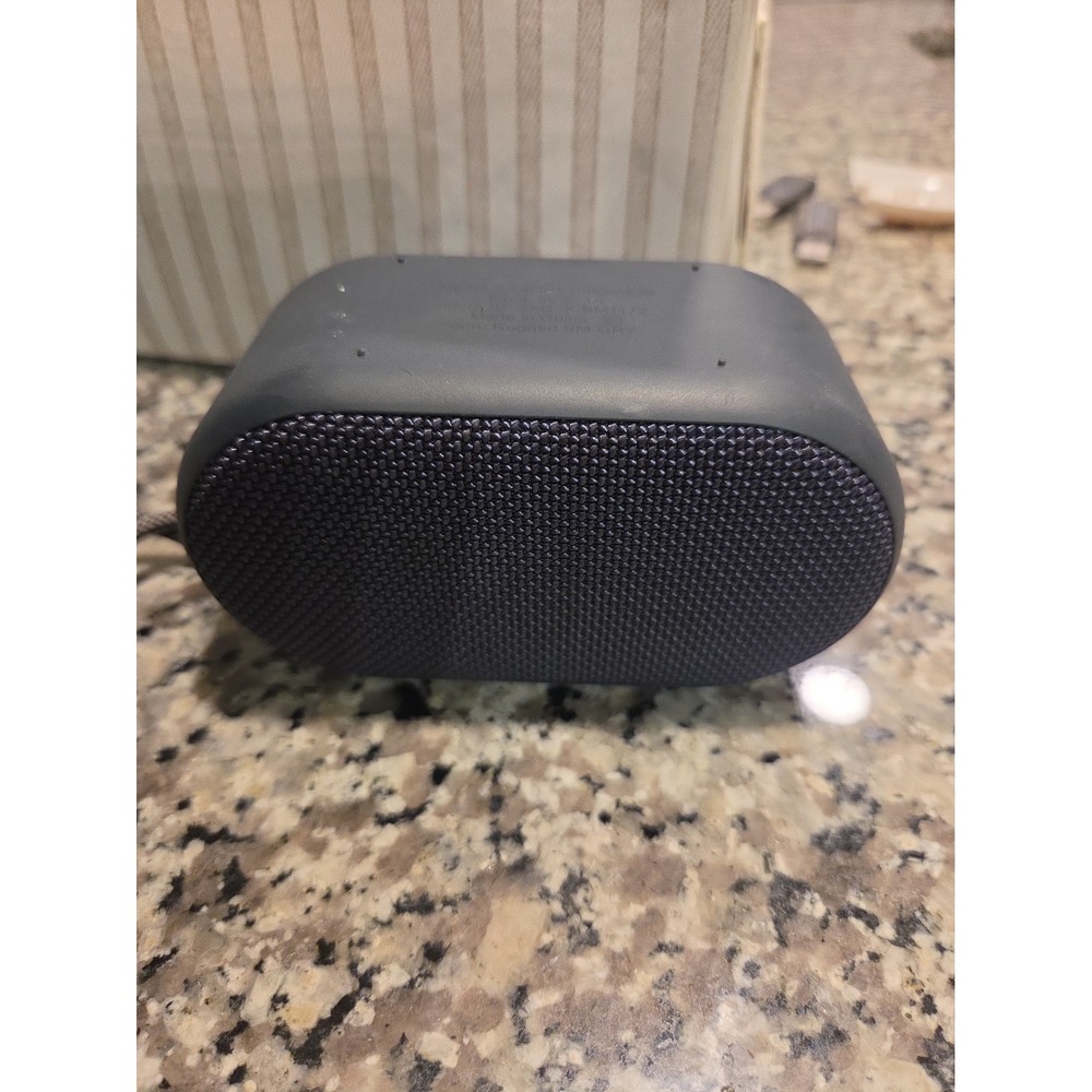 Onn Rugged Small Portable Bluetooth Speaker Model AAAGRY10 Black/ Works